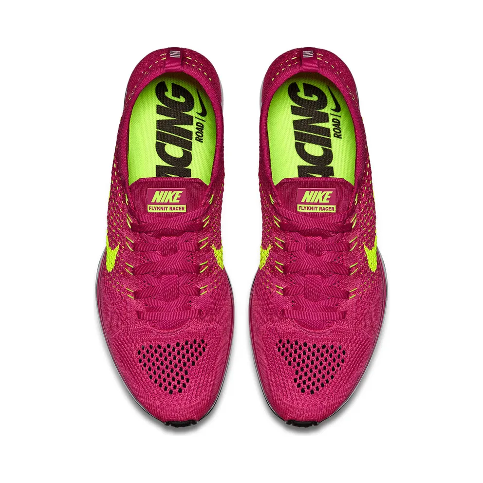 Nike Flyknit Racer Fireberry Volt (526628-607)