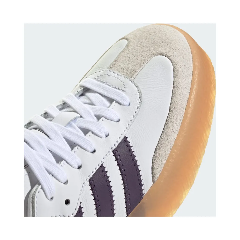 adidas Sambae White Off White Aurora Plum (JS3941)
