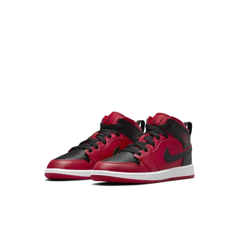 Air Jordan 1 Mid Reverse Bred (PS) (640734-660)