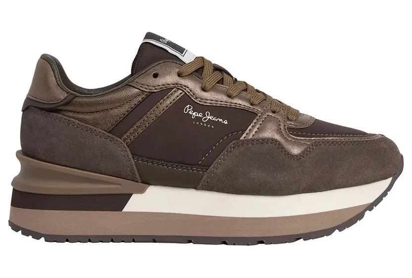 Pepe Jeans PèPè sneaker Bruin / Donkerbruin (PLS600066-880)