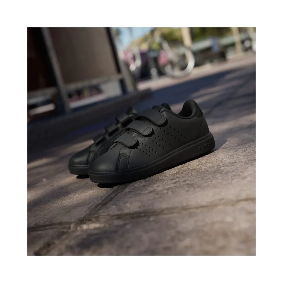 Adidas Advantage Base 2.0 Kids Core Black / Core Black / Grey Six (IE9018)
