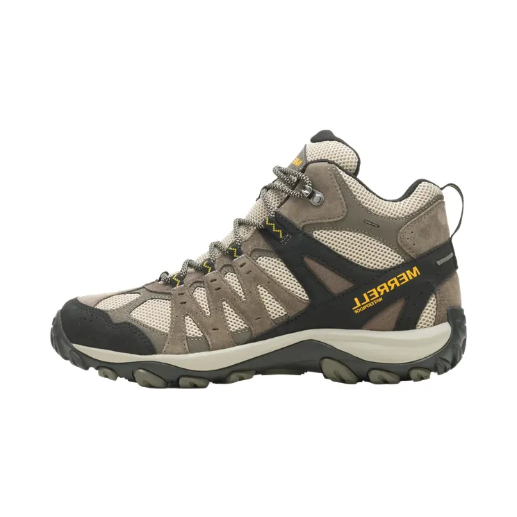 Merrell Accentor 3 Mid Waterproof – Wide “Boulder / Old Gold” (J037143W)