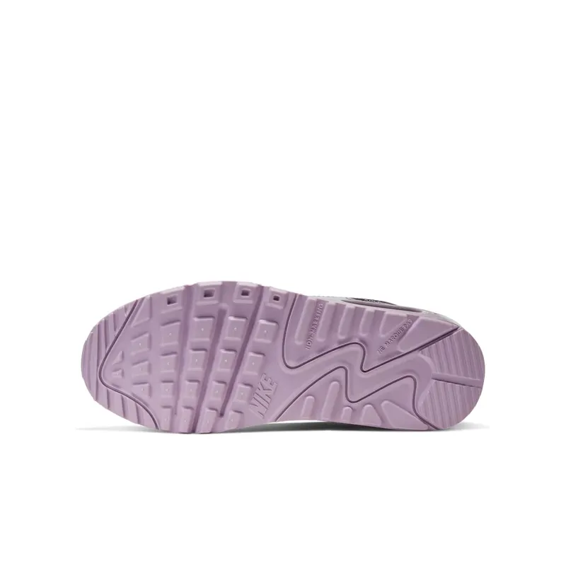 Nike Air Max 90 Leather Particle Grey Iced Lilac (GS) Particle Grey/Iced Lilac-Photon Dust-White (CD6864-002)