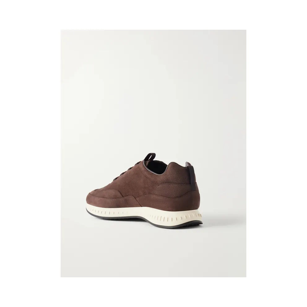 John Lobb Laced Stream Nubuck Brown (AAF91JL)