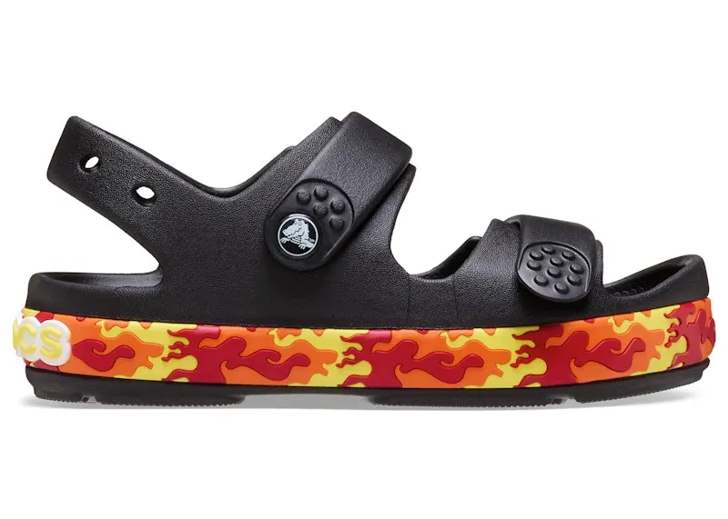 Crocs Crocband Cruiser Flames Sandal Black (211269-001)