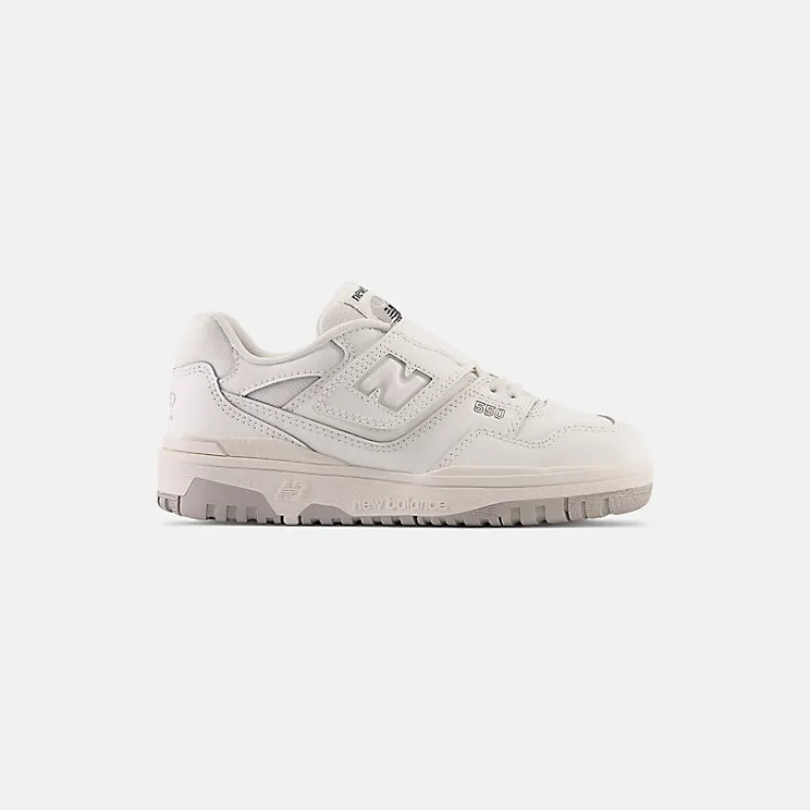 New Balance 550 Bungee Lace Top Strap White Grey (PHB550PB)