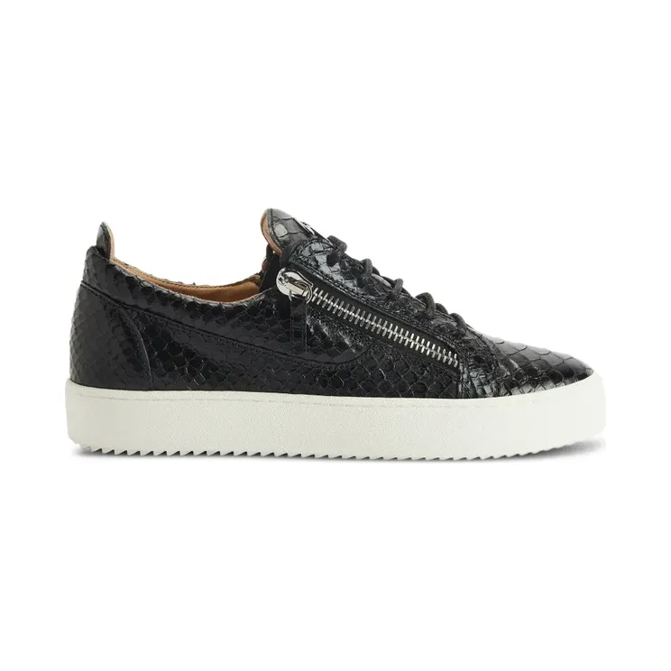 Giuseppe Zanotti Frankie mit Reißverschluss “Black” (RM60007001)