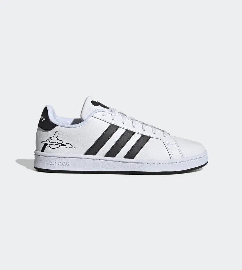 adidas Grand Court Base Cloud White / Carbon / Ray Red (GW3658)