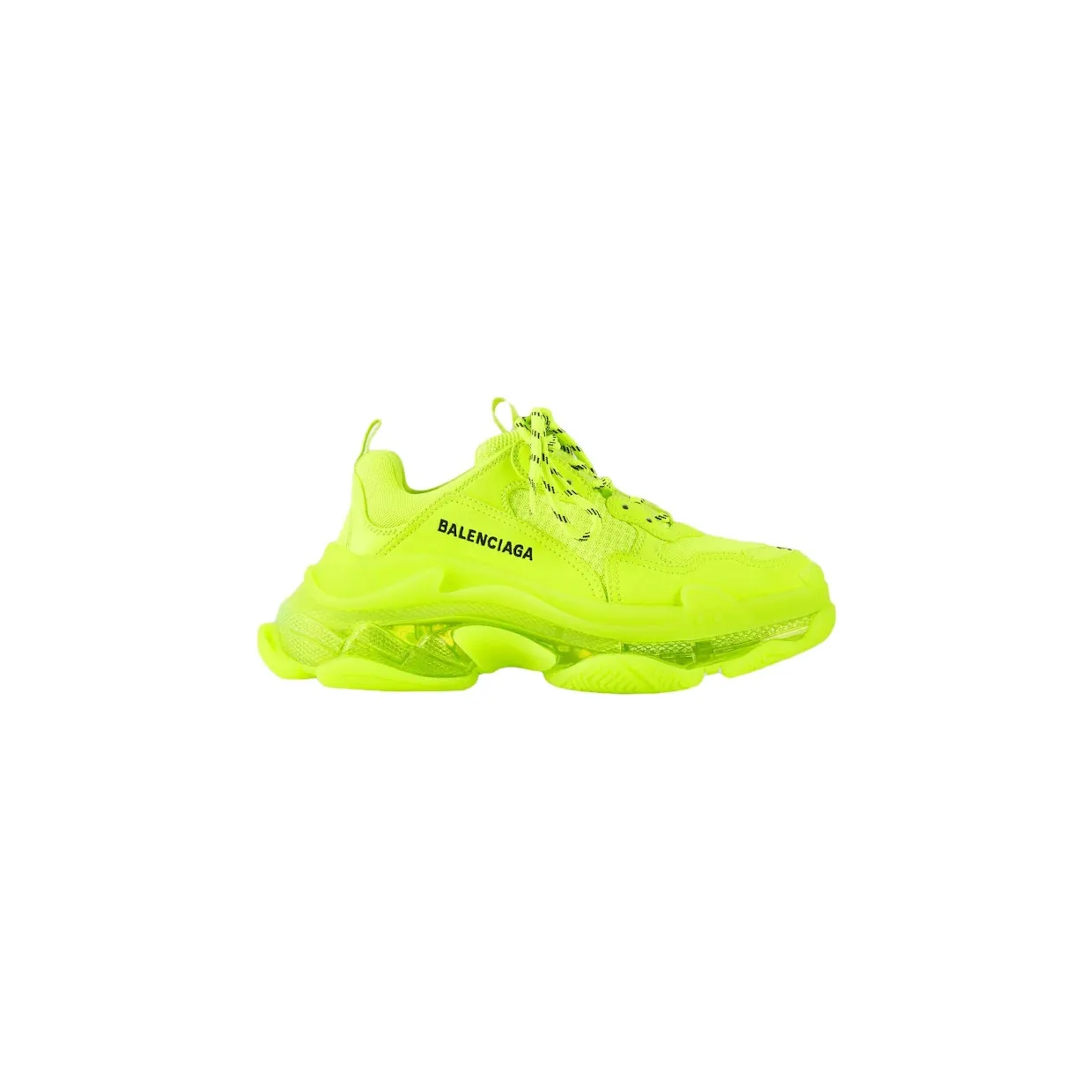 Balenciaga Triple S Clear Sole Yellow (W) (544351W2FF17320)