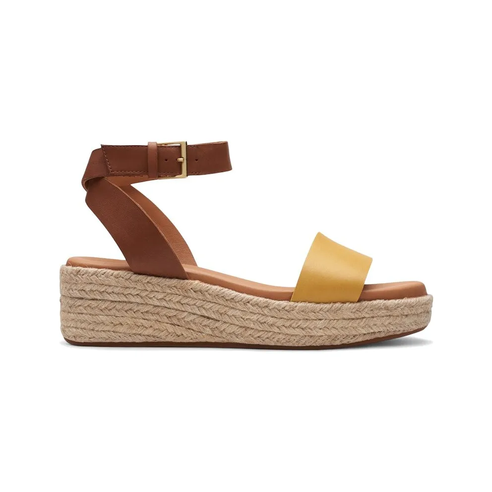 Clarks Kimmei Ivy Dark Tan Combi Leather (26171871)