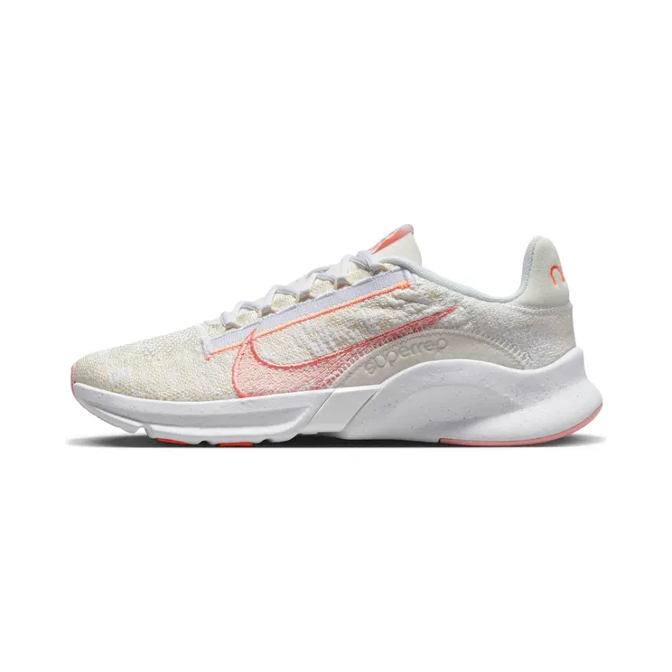 Nike SuperRep Go 3 Flyknit Next Nature Trainingsschoenen White (DH3393101)