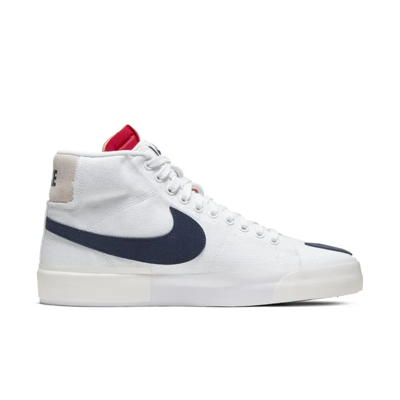 Nike SB Blazer Mid Edge Hack Pack White White/University Red-Summit White-Midnight Navy (CI3833-100)