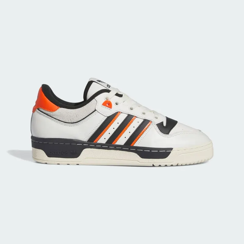 adidas Rivalry 86 Low Cloud White / Core Black / Semi Impact Orange (IE7140)