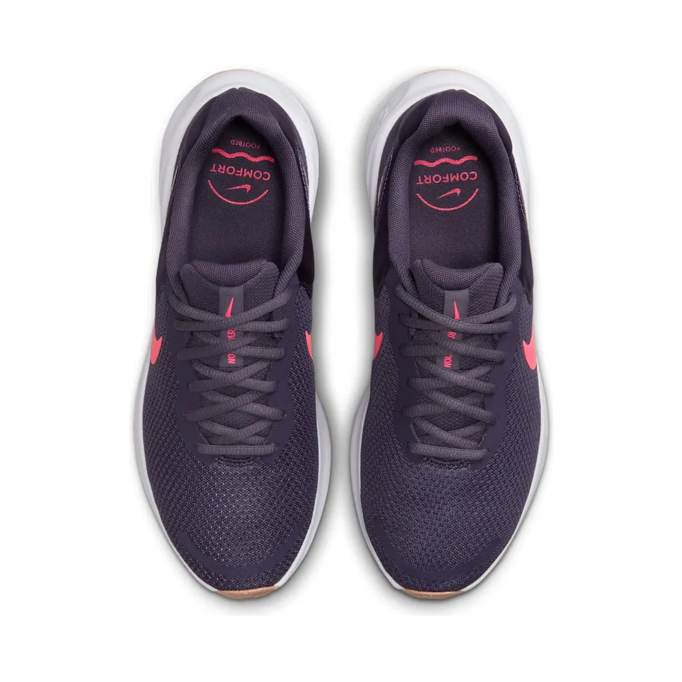 Nike Revolution 7 Dark Raisin White Hot Punch Crimson Tint (FB2208-500)