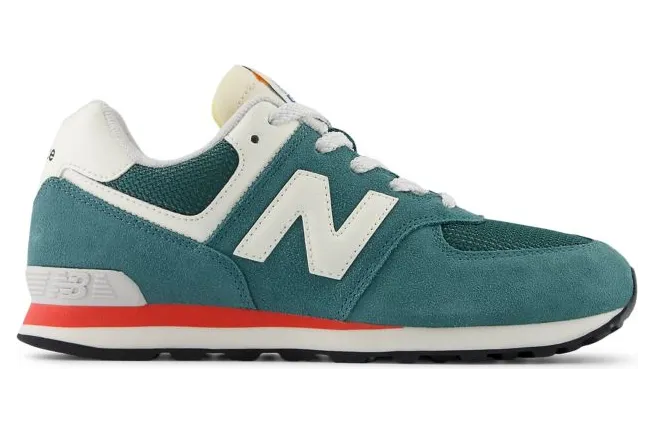 New Balance 574 Big Kid ‘New Spruce Blast Red’ (GC574VPG)