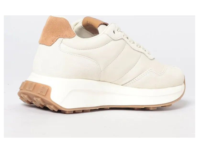 Hogan H641 Sneakers in Smooth and Suede Leather Beige (HXW6410EH41UXO0RVV) (2)