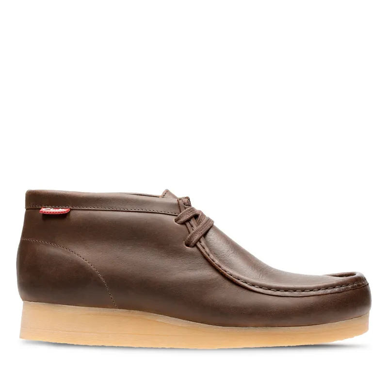Clarks Stinson Hi Brown Oily Gras Marron Brown Oily Gras Marron (26063363)