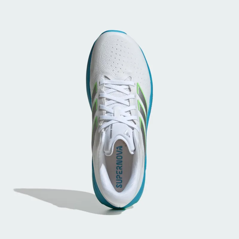 Adidas SUPERNOVA RISE 3 Running Shoes Cloud White / Silver Metallic / Semi Blue Burst (JP8680)