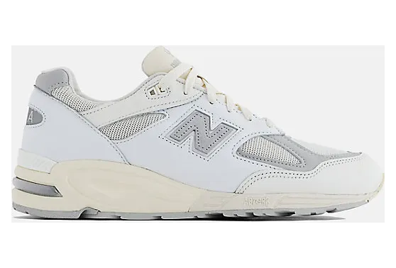 New Balance 990v2 Made in USA White – “Sea Salt / White / Grey” (M990TC2)