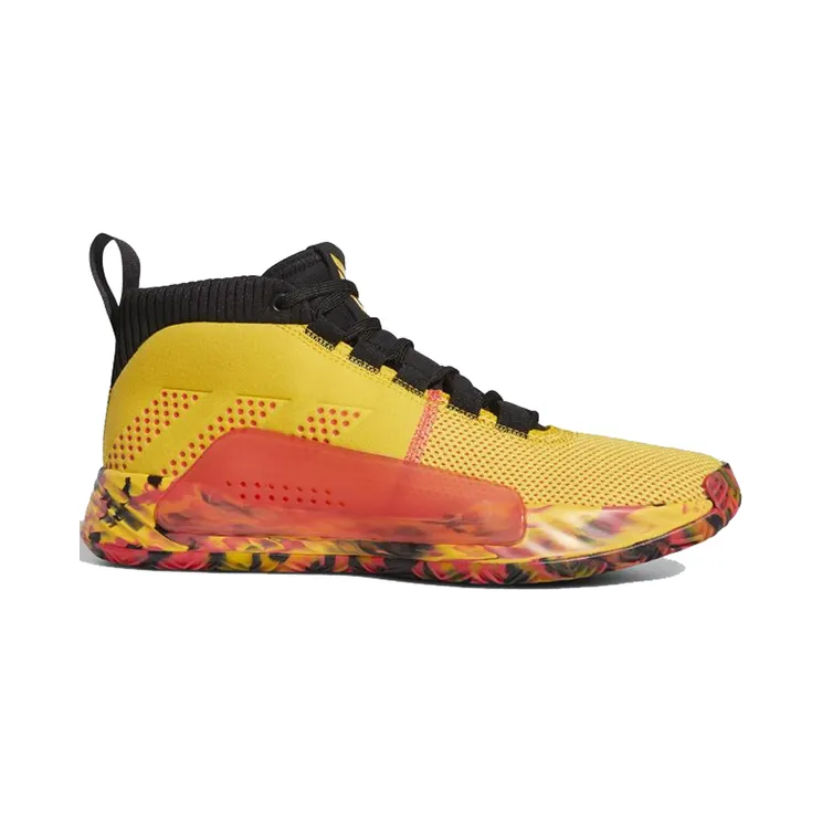 Adidas Dame 5 ‘Dame Goose’ Bold Gold/Shock Red/Core Black (BB9315)