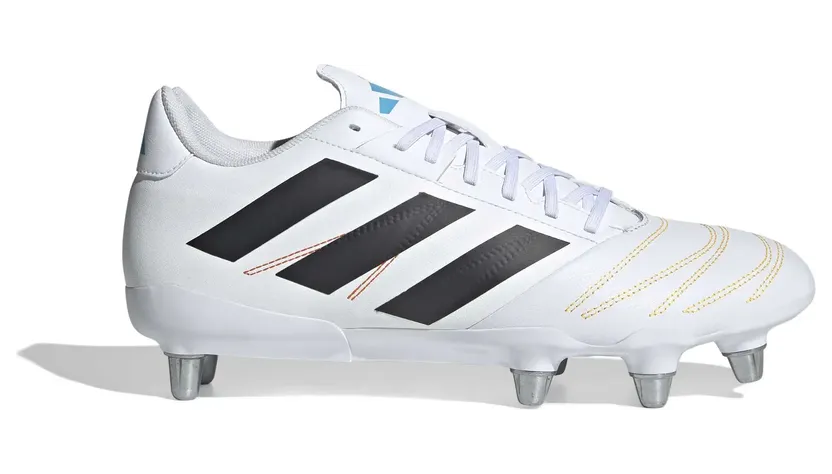 Adidas Rugbyschoenen Adidas Kakari Cloud White / Core Black / Lucid Aquamarine (JP8800)