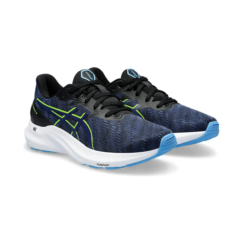 Asics Gt-2000 12 Gs Black/Blue Expanse (1014A330.003)