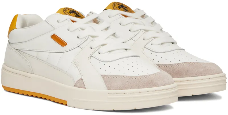 Palm Angels University “White/Yellow” (PMIA078F22LEA0010118)
