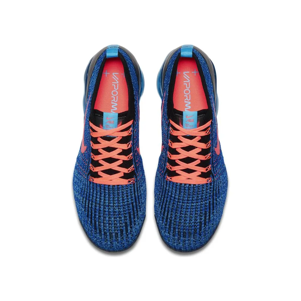 Nike Air VaporMax Flyknit 3 Blue Fury Blue Fury/Flash Crimson-Racer Blue-Black-Metallic Silver (AJ6900-401)