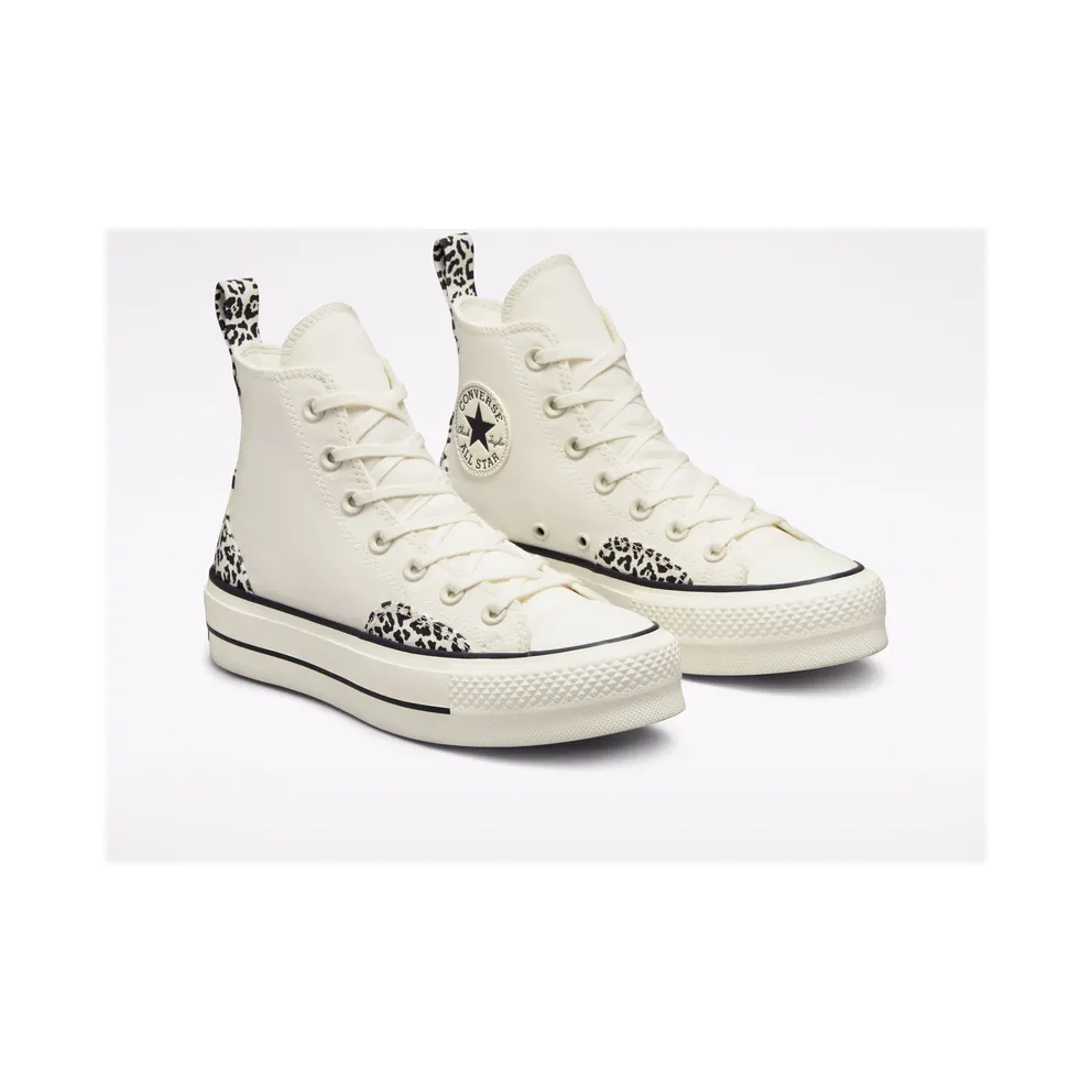 Converse Chuck Taylor All Star Lift Platform Animalier Egret/Black/egret