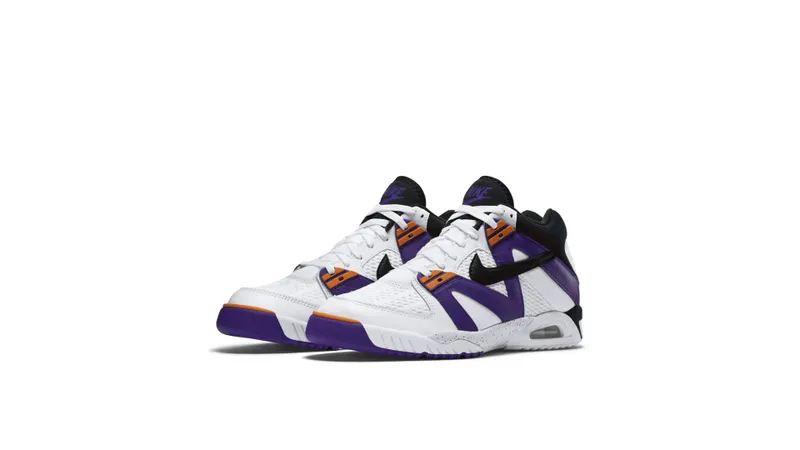 Nike Air Tech Challenge III OG Purple (2015) White/Black-Voltage Purple-Bright Mandarin (749957-102)