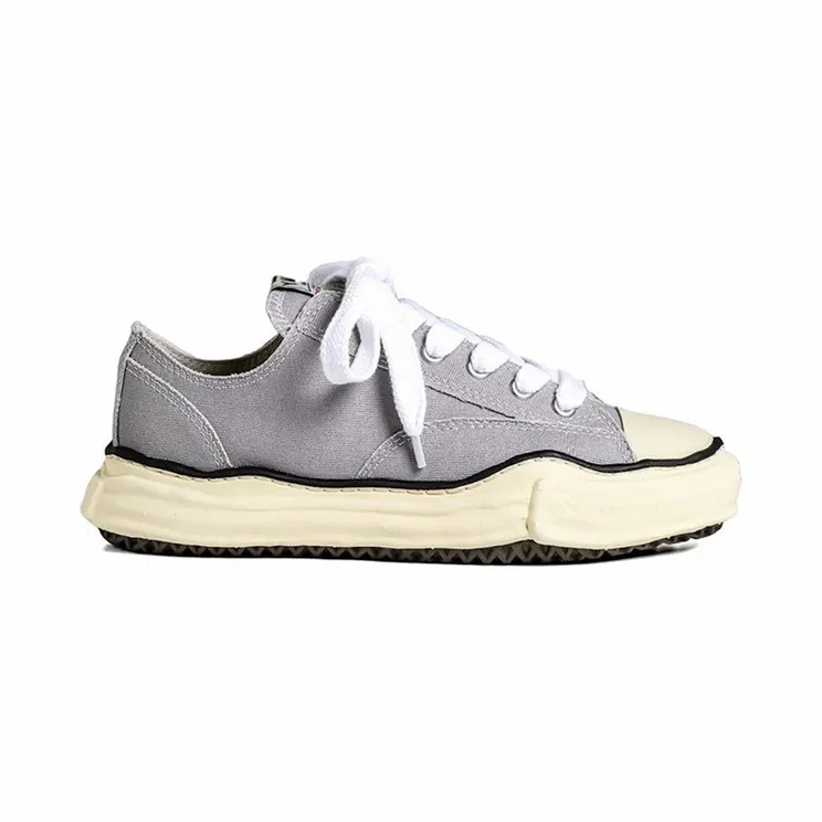 Maison Mihara Yasuhiro Peterson VL OG Sole Canvas Low Grey (A09FW733-GREY)
