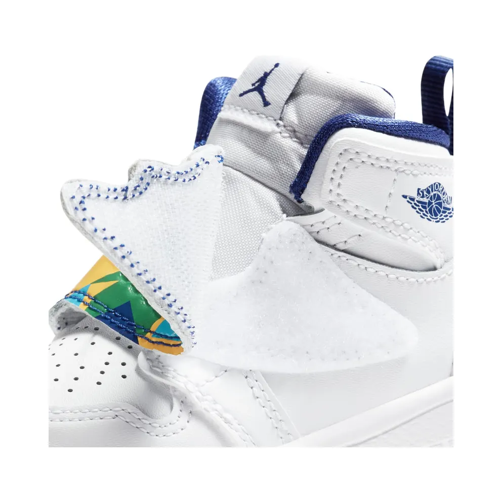 Jordan Sky 1 White Multi (TD) White/Total Orange-University Gold-Court Purple (BQ7196-100)