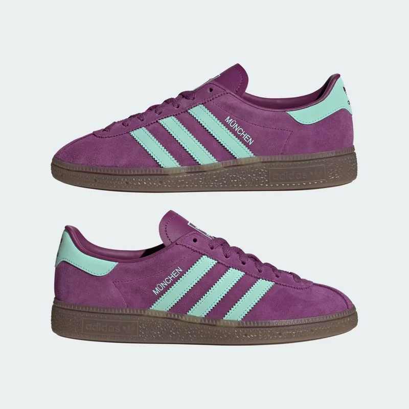 Adidas Muenchen Rich Mauve / Clear Mint / Gum (JS3995)