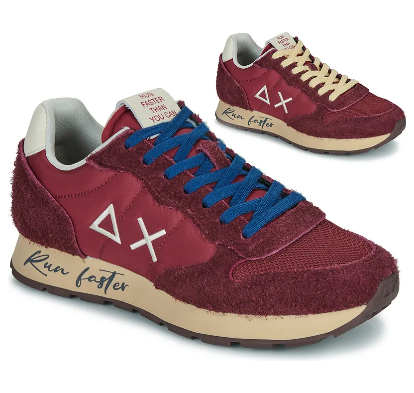 Sun68 Tom Vintage Low Top “Red” (Z4510535) (3)