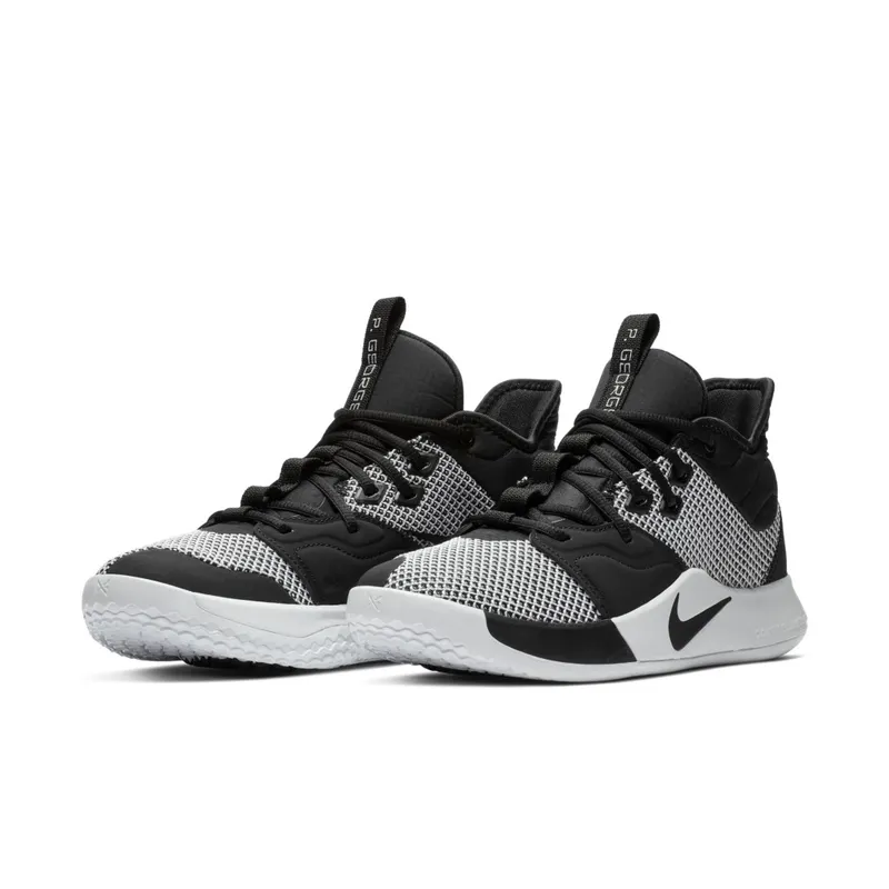 Nike PG 3 Monochrome Black/Photo Blue-Total Orange-White (AO2607-002)