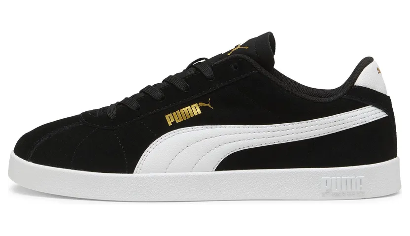 Puma Club II Suede “Puma Black / Puma White / Puma Gold” (397444_01)