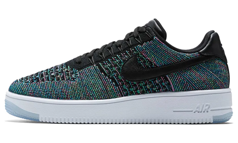 Nike Air Force 1 Low Blue Lagoon Multi-Color “Black / Voltage Green / Pink Blast / Blue Lagoon” (817419-002)