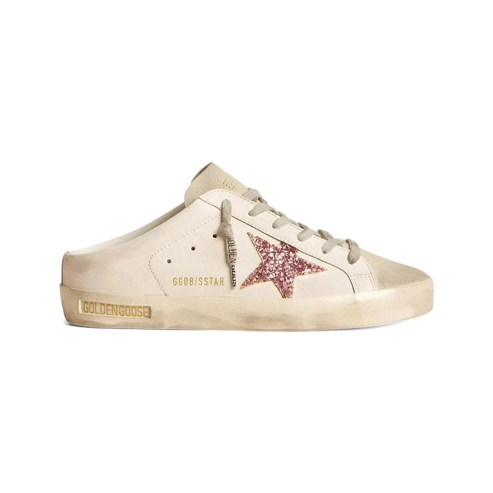 Golden Goose Bio-Based Super-Star Sabot White Ice Pink (GWF00110.F005887.10386)