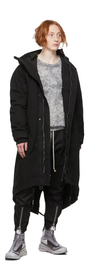 11 by Boris Bidjan Saberi White & Grey Salomon Edition Bamba 2 High Sneakers (113 11xS) (5)