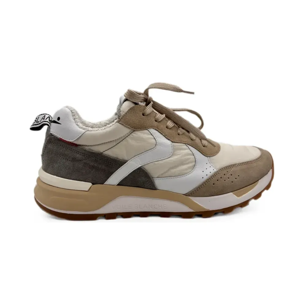 Voile Blanche Magg suède with vlakken – Beige (MAGGSUEDE)