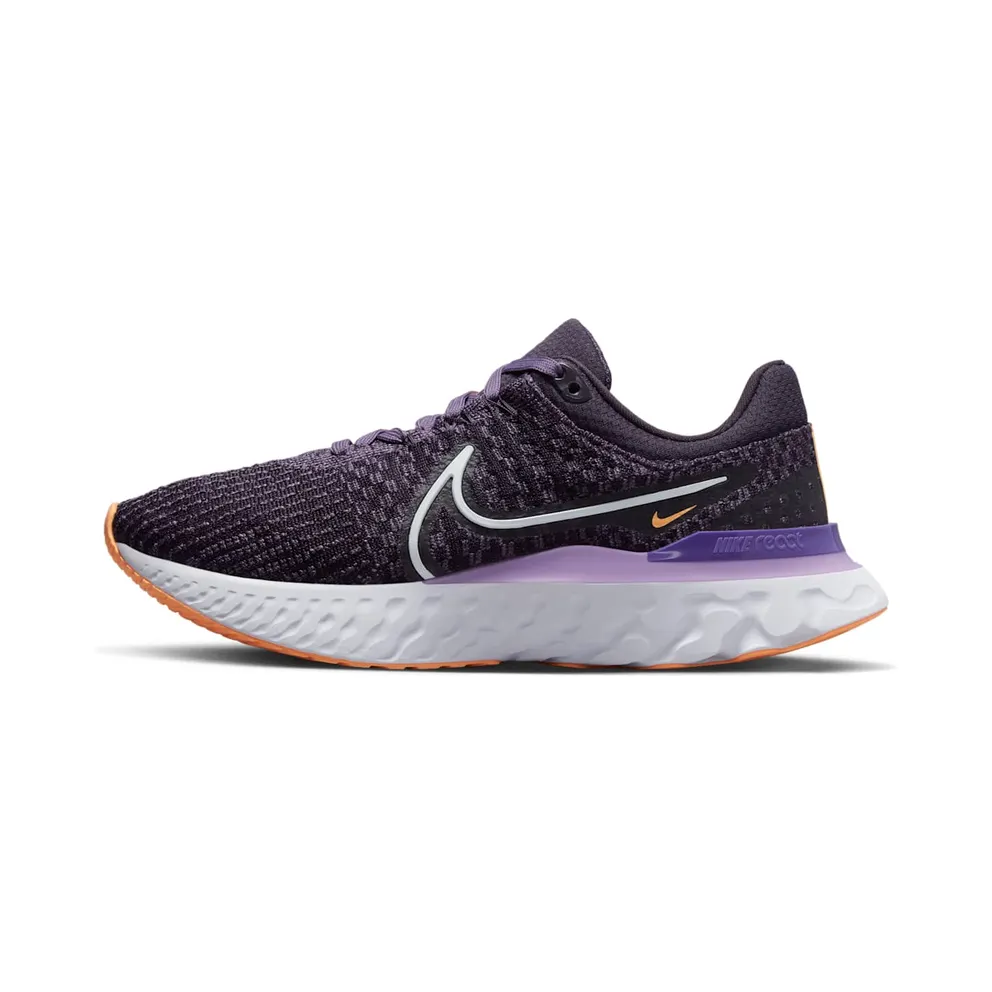 Nike React Infinity Run Flyknit 3 Straßenlaufschuh für Lila (DD3024-502)