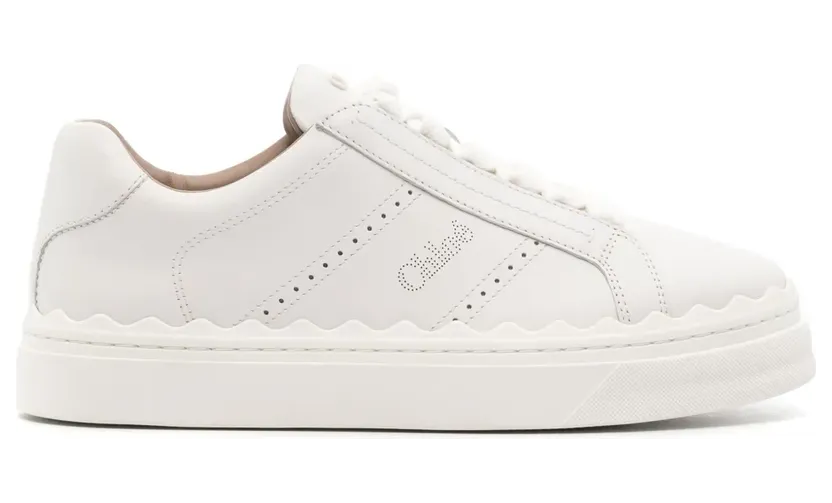 Chloe Chloé Lauren leren “White” (CHC23W953GQ)