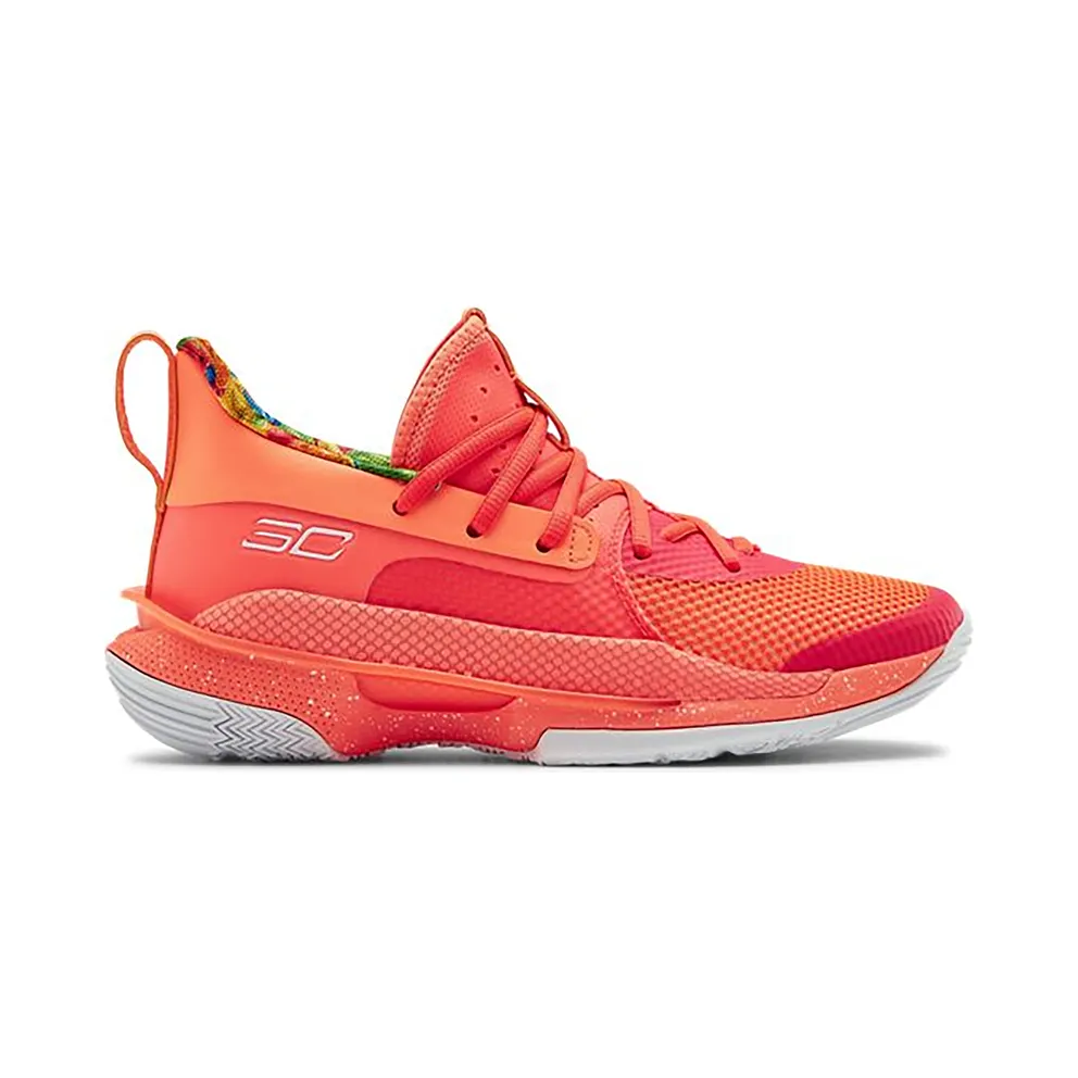 Under Armour Curry 7 Sour Patch Kids Peach (GS) Beta/Peach Plasma (3022113-603)