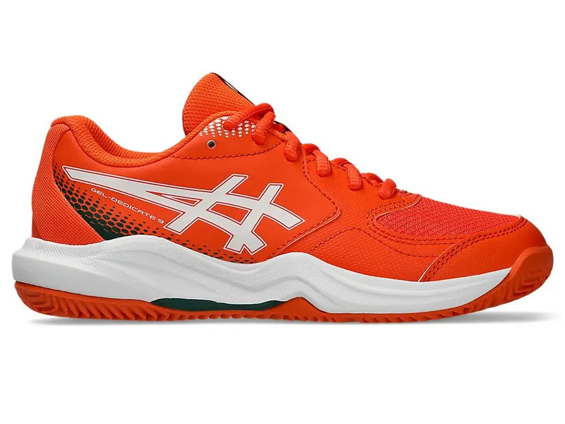 ASICS GEL-DEDICATE 9 PADEL GS “Energy Orange / White” (1044A086-800)