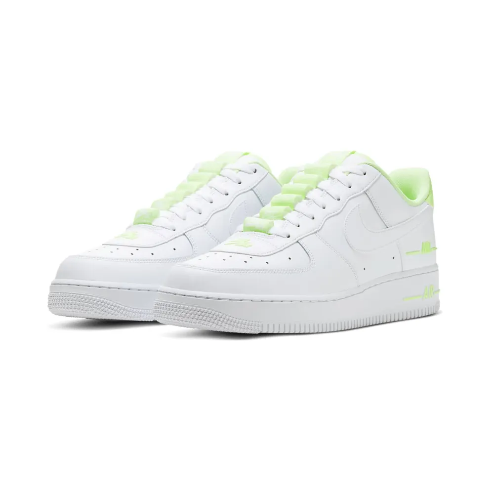Nike Air Force 1 Low Double Air Low White Barely Volt White/White-Barely Volt (CJ1379-101)