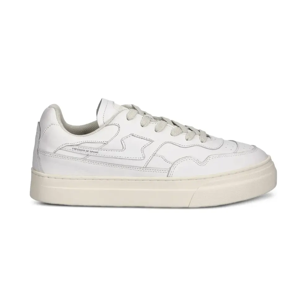 Stepney Workers Club aus Leder – White (OM04500)
