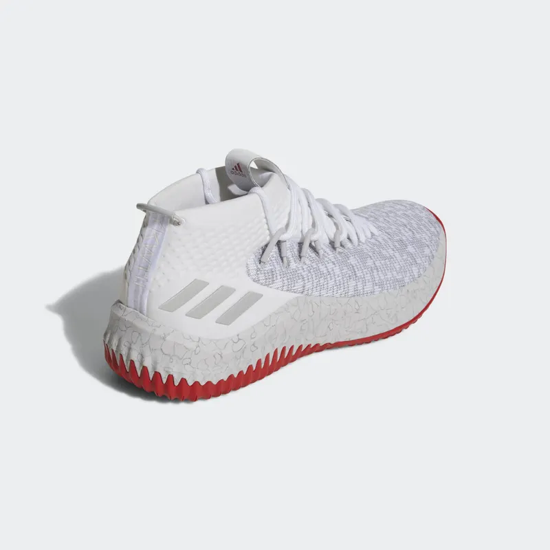 adidas Dame 4 Rose City Footwear White/Grey Two/Scarlet (CQ0471)