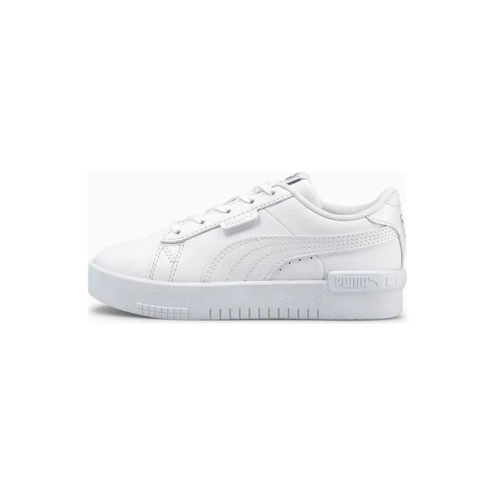 PUMA Jada Kids’ White/Silver (381991-02)