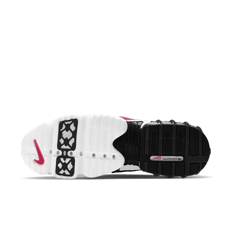 Nike Air Zoom Spiridon Cage 2 Flash Crimson (W) White/White-Flash Crimson-Black (CD3613-101)
