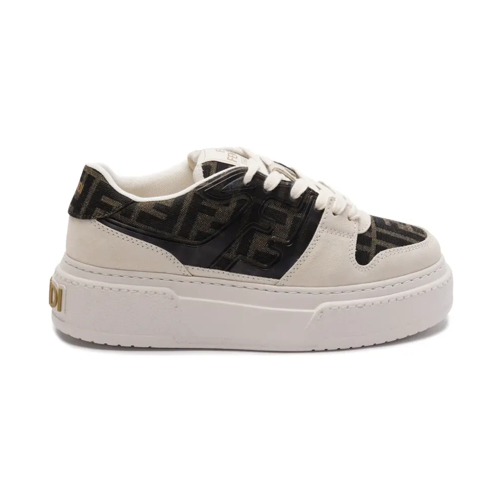 FENDI with vlakken and Zuca-patroon – Brown (8E8572AQ6I)